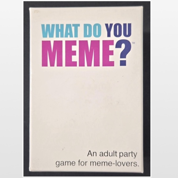 Party Game Adults Unisex WHAT DO YOU MEME? Card Fun 2019 - Picture 3 of 14